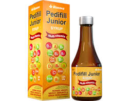 Infant syrup (sometimes called junior syrup) is for children under 6 years old. Pedifill Junior Syrup
