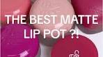 The Best Matte Lip Pot for Stunning Korean Makeup