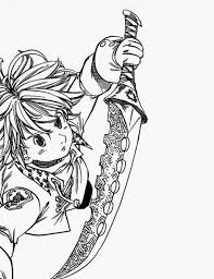 Meliodas, the demon king's favorite successor, the former commander of ten elite commandments and the captain of the infamous seven deadly sins. Meliodas Coloring Pages Coloring Home