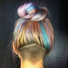 Undercut Edition Hair Color Pastel Undercut Hairstyles Pastel Hair