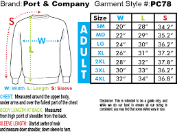 Garment Pc78 Port Company Classic Crewneck