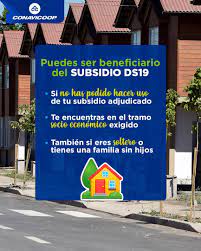 Entre los beneficios que otorga el ministerio de vivienda y urbanismo (minvu) para acceder a la casa propia está el subsidio ds19 o subsidio de integración social y territorial. Conavicoop El Subsidio Automatico Ds19 Te Ofrece Facebook