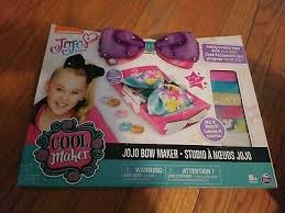 Cool maker gives aspiring designers all the tools needed to make amazing creations they'll. New Cool Maker Jojo Siwa Create Your Own Bow Maker Kit Set Toy Gift 778988707036 Ebay