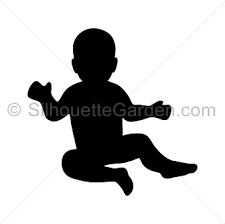 Baby Silhouette Baby Silhouette Silhouette Silhouette Vinyl
