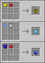 In java edition, you can create whatever ratio of dyes you desire. Colorful Armor 1 16 5 Minecraft Mods