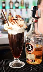 Spanish Coffee Recipe 4 Cl Licor 43 Fill With Coffee 3 Cl Whipped Cream Float Glass Coffee Mug Ice Fun Drinks Alcohol Smoothie Drinks Coffee Recipes