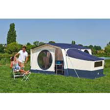 La caravane pliante solena raclet, compacte et légère, est idéale pour vos voyages en itinérance ! Caravane Pliante Raclet Solena Trigano Camping