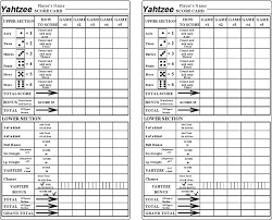 But you can use this printable to refill the yahtzee score cards in your box. Free Yahtzee Score Cards Pdf 7kb 1 Page S
