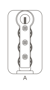 Push the button (a) and hold whilst using a pointed instrument (a ballpoint) to set . Owner Manual Rimowa