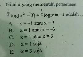 We did not find results for: Contoh Soal Persamaan Logaritma Brainly Co Id