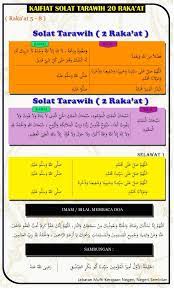 Doa lepas terawih dan witir. Cara Solat Sunat Tarawih Serta Doa Tarawih Dan Witir Diakhir