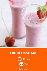 Veganer Erdbeer Milchshake Rezept Erdbeer Shake Erdbeer Milchshake Shake