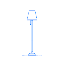 Size guide lamp shade lamp sizes chart. Floor Lamps Dimensions Drawings Dimensions Com