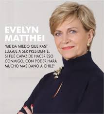 Dígalo sin miedo, Evelyn Matthei.