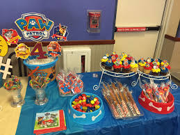 Paw Patrol Party Sweet Table Paw Patrol Birthday Party Paw Patrol Birthday Theme Paw Patrol Party