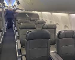 The first cabin has wider seats and more legroom. Review Of American Airlines Flight From Washington To Dallas Fort Worth In Domestic First