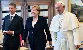 Does angela merkel drink alcohol?: Pope Francis Encourages Chancellor Merkel To Continue The Fight Against Climate Change America Magazine