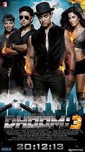 New Faces On Dhoom 3 Are Aamir Khan As Sahir And Samar Katrina Kaif As Aaliya Jackie Shroff As Iqbal Haro Dhoom 3 Download Movies Telugu Movies Download