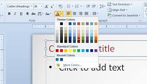 How do i change this, such that i can have, for example, helvetica neue light (body). How To Change Default Font Color In A Powerpoint Presentation Template