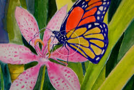 Sketsa kupu kupu adalah salah satu gambar dasar dini yang belum jadi, umumnya ia digoreskan dengan menggunakan media pensil dan sejenisnya. Lukisan Rama Rama Hinggap Di Sekuntum Bunga Cikimm Com
