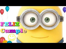 Feliz Cumpleanos Minion Style Youtube Happy Birthday Song Birthday Songs Minions Singing