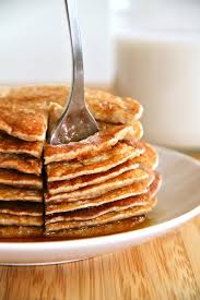 Beat the egg whites to stiff peaks and set them aside while you prepare the batter with the egg yolks. Banana Oat Greek Yogurt Pancakes Running With Spoons