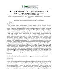 Akan tetapi pada umumnya kontraktor yang dasarnya bukan pembukaan jurusan teknik sipil tentu membutuhkan seorang dosen untuk dapat mengajari mahasiswanya. Pdf Halangan Penerbitan Dalam Kalangan Pensyarah Fakulti Sains Sosial Dan Kemanusiaan Suatu Kajian Preliminari