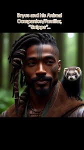 His trusted Animal Companion/Familiar, “Snipps” the Ferret.  #animalcompanion #familiar #dnd #druid #MoonDruid #fyp #fup #dnd5e  #NightSkins #PapaEclipse #DruidCircleofTheMoon #ferret #4yp #4up ...