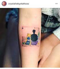 Usagi X Mamoru Manga Panel Tattoo Manga Panel Tattoos Tattoos Sailor Moon Tattoo