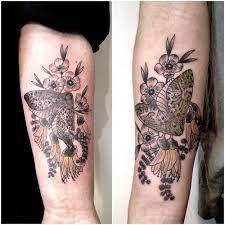 Http Tattoomagz Com Victor J Websters Tattoos Puriri Moth Manuka Kowhai Tattoo By Victor J Webster Kowhai Tattoo Tattoos Moth Tattoo