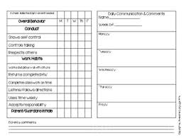 upper elementary behavior chart