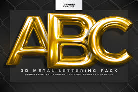 Check spelling or type a new query. 3d Metal Lettering Pack Designercandies