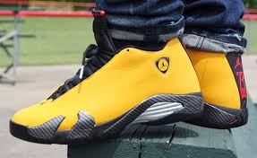 Snag the freshest kicks at an amazing price. Is The Air Jordan 14 Reverse Ferrari Yellow Ferrari A Must Cop Kicksonfire Com