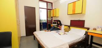 The students stayed at a youth. Hostel Jk Business School