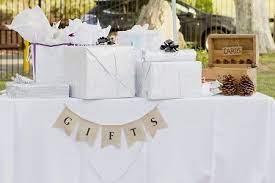 Open Gifts Gift Table Wedding Best Wedding Gifts Wedding Gift Etiquette