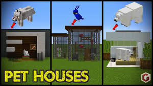 This small base is built mostly from stone and oak, and minecraft today has added some lovely little touches with a small garden out front and a. 29 Minecraft Pet Animal House Designs Todays Minecraft Build Showcase Is On Small Animal Hous Easy Minecraft Houses Minecraft House Designs Minecraft Houses