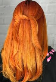 Should i bleach it again? 59 Fiery Orange Hair Color Shades Orange Hair Dyeing Tips Glowsly