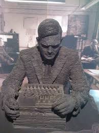 Alan turing finishing second in a race. Visiting Bletchley Park Alan Turing Statue Quantum Tunnel