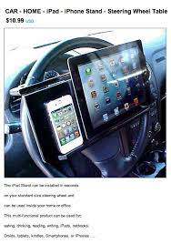 I Keep Crashing Regretsy Iphone Stand Ipad Steering Wheel