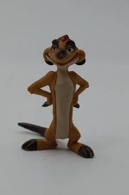 VINTAGE BULLY BULLYLAND DISNEY THE LION KING TIMON PVC MINI Figure  2.5