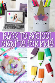 ‪30+ Easy Back to School Crafts for Kids - Natural Beach Living‬‏