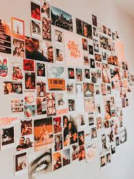 Creating a wall collage of pictures is an easy and fun way to take up that empty space on a large wall, making any room feel fully inhabited. Pinterest Damiianorozco Photo Walls Bedroom Dorm Room Designs Picture Wall Bedroom