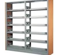 Factory Best Price Conventional Book Shelf Library Shelf Steel-Wood  Bookshelf