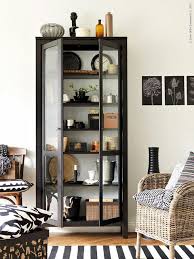 Ikea Livet Hemma Black And White Scandinavian Modern Living Room Home Decor Bedroom Home Glass Cabinet Doors