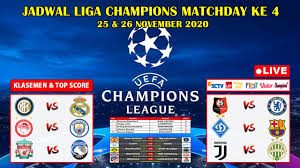 26 feb 2020, 06:00 wib diperbarui 26 feb 2020, 06:00 wib. Jadwal Liga Champion Malam Ini Live Sctv Inter Milan Vs Real Madrid Uefa Champions League 2020 Youtube