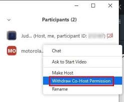 How to open participants window in zoom How To Add A Co Host In Zoom Technipages