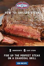 Easy Grilled Steak Recipe Recipe Grilled Steak Recipes Recipes Grilling Recipes
