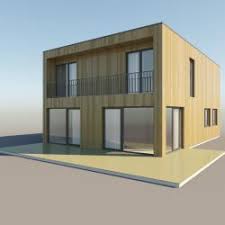 Sited between a suburban development and a protected wooded area, the bridge house appears as a. Modern Suburban House 3d Models Stlfinder