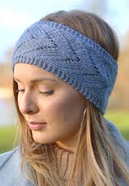 This turned out to be such an easy little sewing project so i had to share these knot headbands with all of you ladies! Knitting Pattern For Chevron Lace Headband Quick And Easy Ear Warmer With Fun Lace Knit Headband Pattern Knitted Headband Free Pattern Lace Knitting Patterns