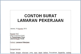 Dan panduan tips melamar kerja agar cepat. 11 Contoh Umum Surat Lamaran Kerja Terbaru 2017 Doc Tulis Tangan Obatrindu Com